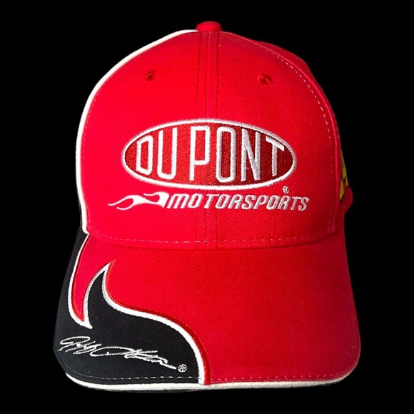DuPont Motorsport a Winners Circle Jeff Gordon #24 Cap Adjustable Dad Hat Flames - Picture 6 of 8
